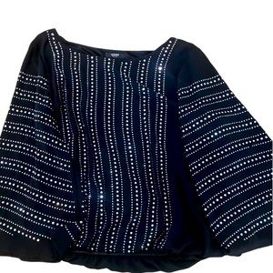 Alfani Petite Wide-Arm Polyester Women’s Top